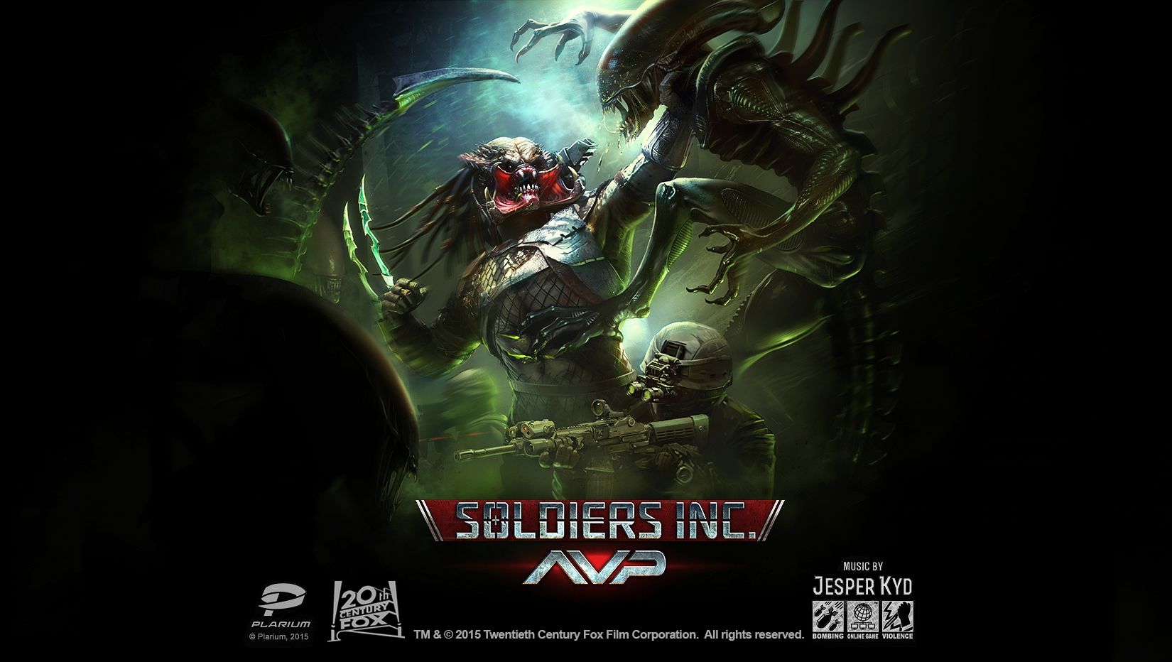 Asian version of Aliens vs. Predator (domestic version can be operated), Game